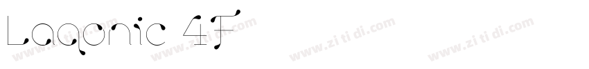 Laqonic 4F字体转换 Laqonic 4F字体转换